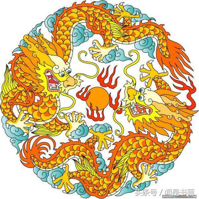 中国传统吉祥龙纹图 100张