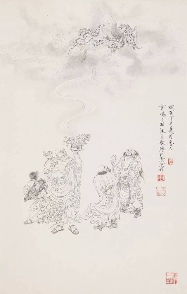 山东书画 | 齐鸣小柏工笔新作系列展 人物作品