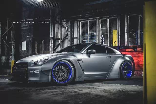 宽体战神gtr r35 liberty walk