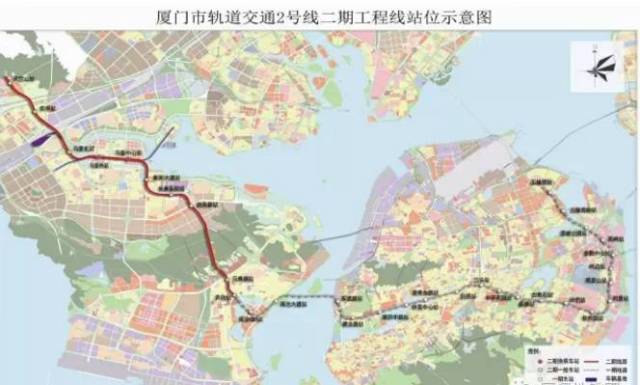 厦门地铁6条线路最新站点,规划及运营时间,大家想了解