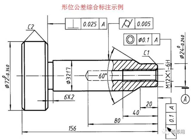 教你掌握机械制图标注与符号