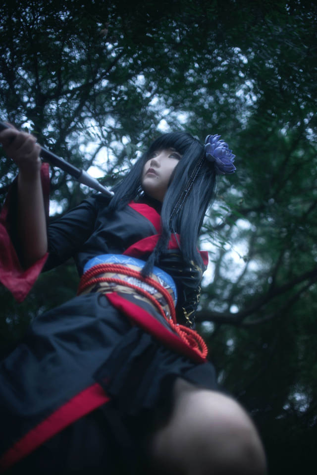 最终幻想14 ff14 夜露cosplay