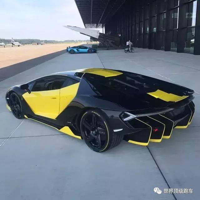 限量制造40台,百年纪念超跑兰博基尼centenario lp770