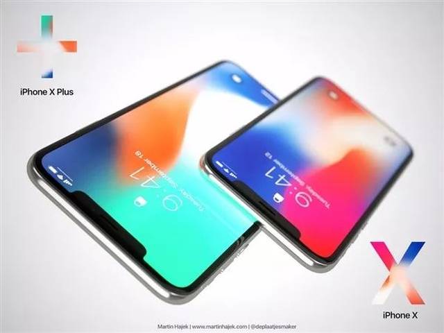 苹果iphone x plus来了:6.4英寸全面屏 售价破万 不支持屏下指纹