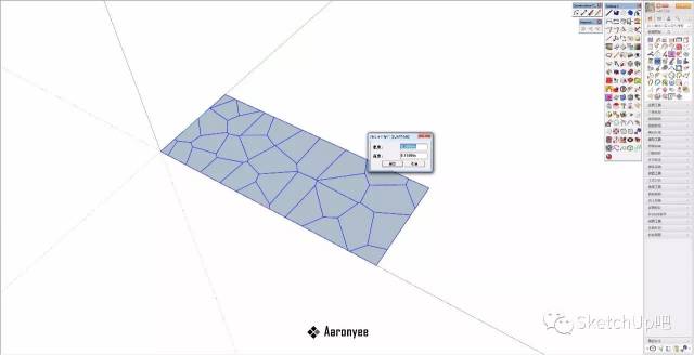 sketchup 建模应用课堂(1)—— 泰森多边形