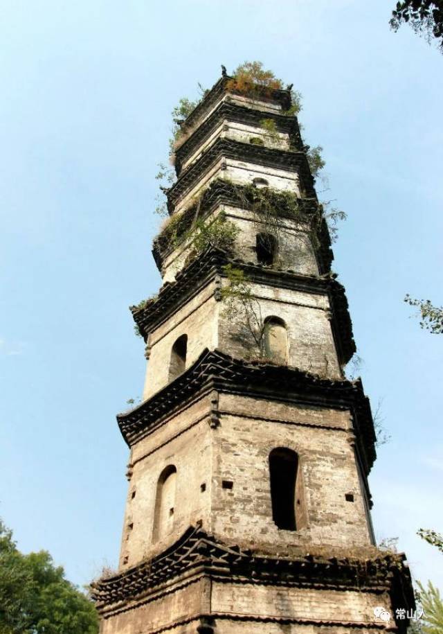 常山文峰塔的传说