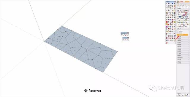 sketchup 建模应用课堂(1)—— 泰森多边形