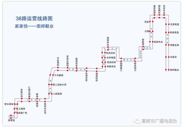 收藏| 高密完整的公交线路图