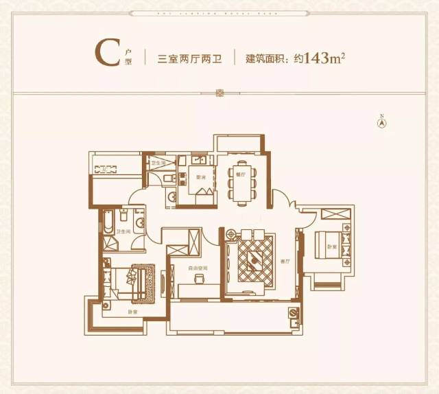 兰亭御园,贴心设计人本户型 大大提升生活舒适度