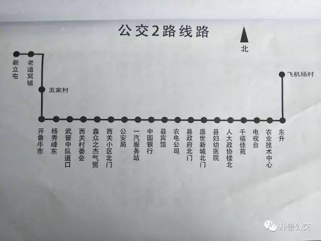 开鲁公交最新线路图,收藏备用!