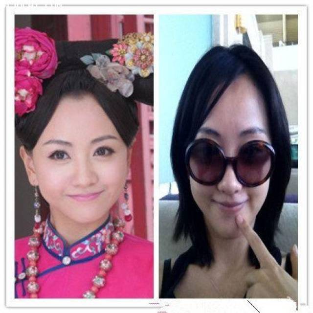 杨蓉整容前后照片对比