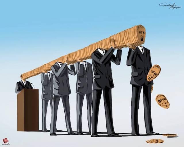 讽刺当今社会的20张插画