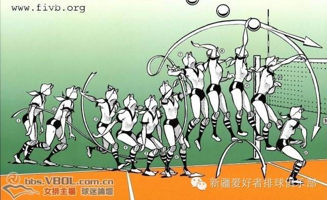 排球技术要领详解一(扣球)