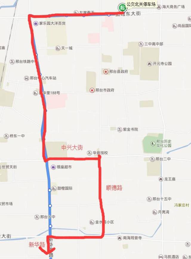 邢台11条公交路线恢复原路运行,另有11条公交线路开始