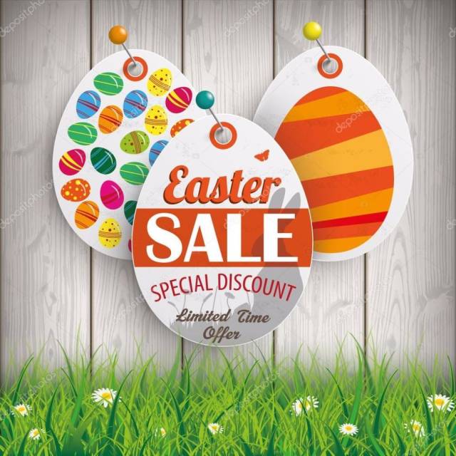 easter sales 复活节打折