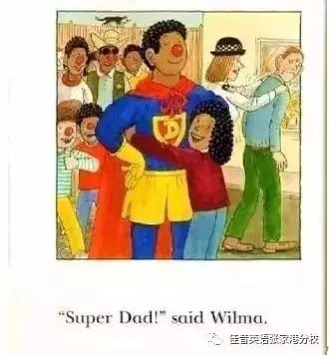 【英文绘本】super dad 超人爸爸