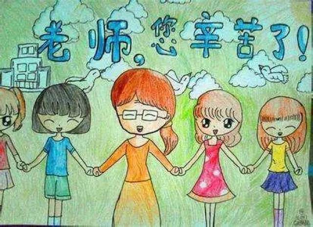 幼儿园感恩节儿童画作品:一笔一画涂出感恩,让节日充满温馨暖意