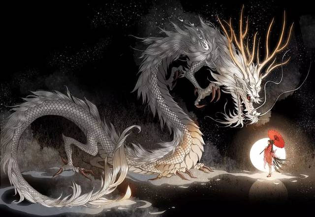 【古风】唯美《半面妆》插画,有些容颜望一眼便终身思念