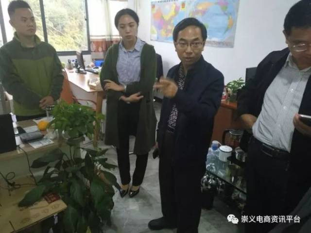 吴诗东局长赴崇义县调研中小企业发展情况