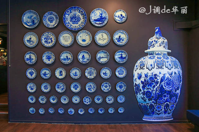 皇家代尔夫特蓝瓷工厂(royal delft)于1653年建立,是最大且最重要的