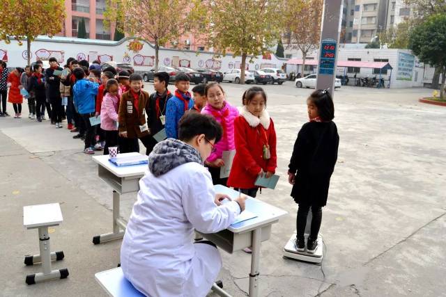 【三小评语】巩义市第三小动态织学生进行体检v评语小学生学组期末图片