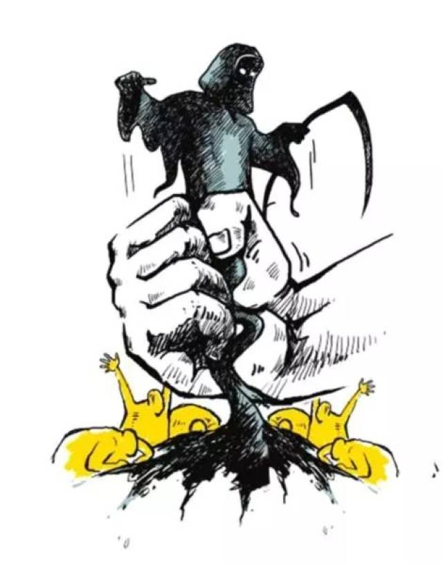 控制人们的思想 侵蚀人们的灵魂 觊觎人们的财产 试图把人们变成说哪