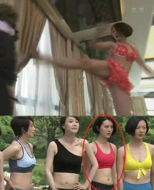 唐笑笑反恐枪战之间,尽然换了套比基尼来跟歹徒进行打斗,完了后又换回