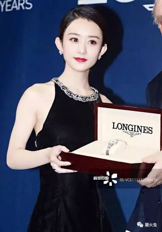赵丽颖官宣浪琴全球代言人,视觉中国照妖镜下她竟这么