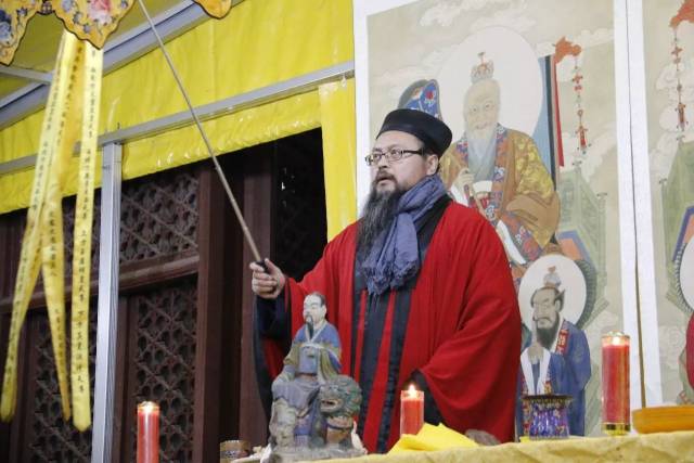 【图文】北京白云观举办寒衣节超度大法会