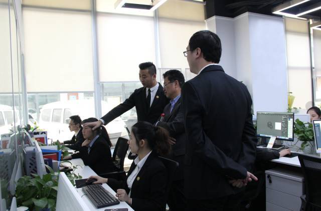 中国物业管理协会沈建忠会长一行赴金科服务考察