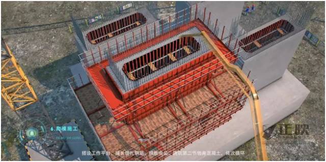 国内最权威的连续刚构桥上部结构施工3d动画!清晰 详细,值得收藏!