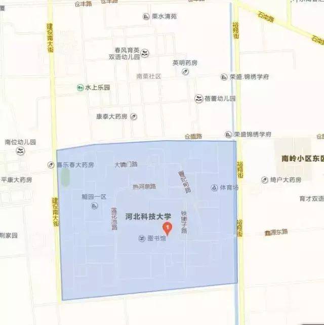 活动地点:河北科技大学新校区主体育场南侧 (从科大东门进入,即裕翔街