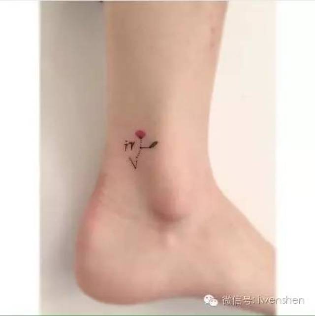 女生脚踝纹身图案推荐,小清新必备呐!-时尚频道-手机