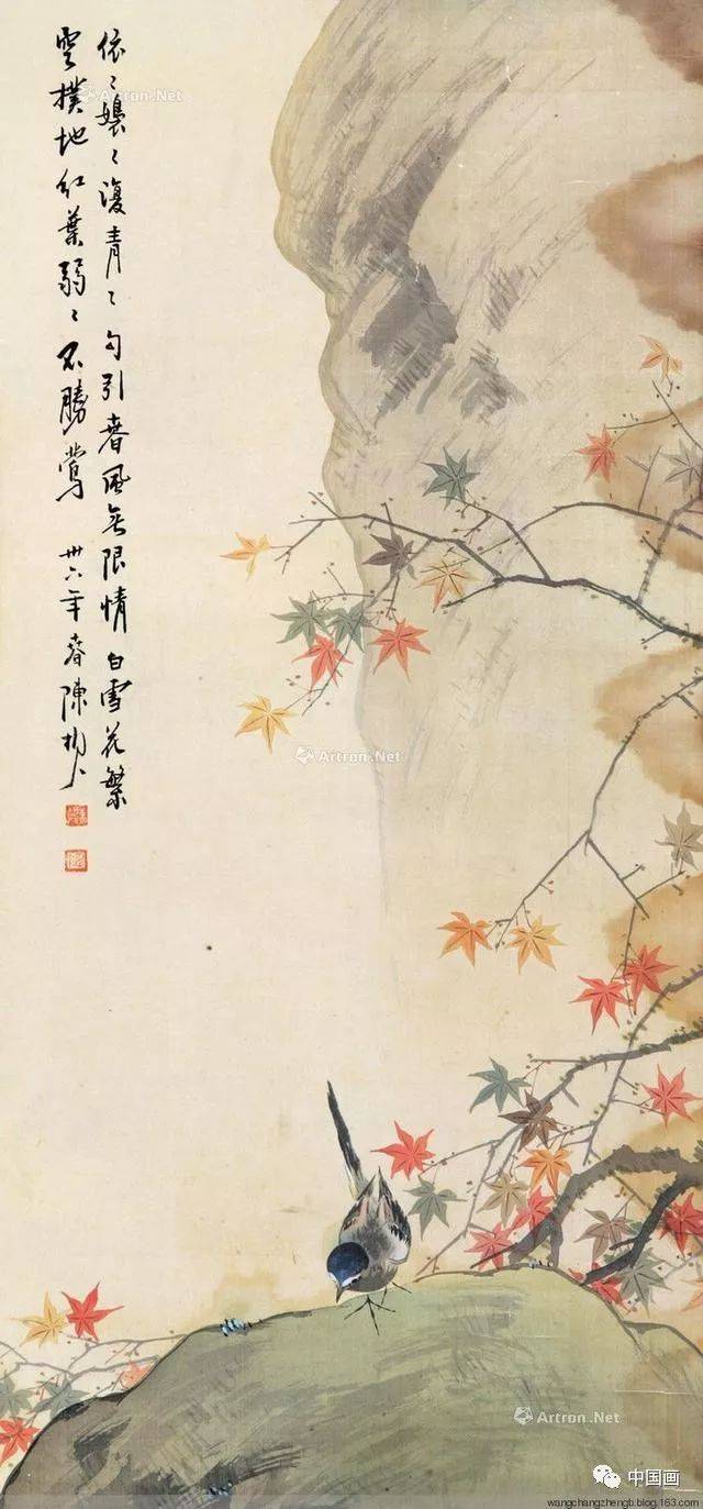 陈树人花鸟作品欣赏