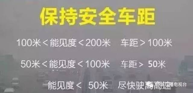 【安全】团雾突袭,你要这样应对!