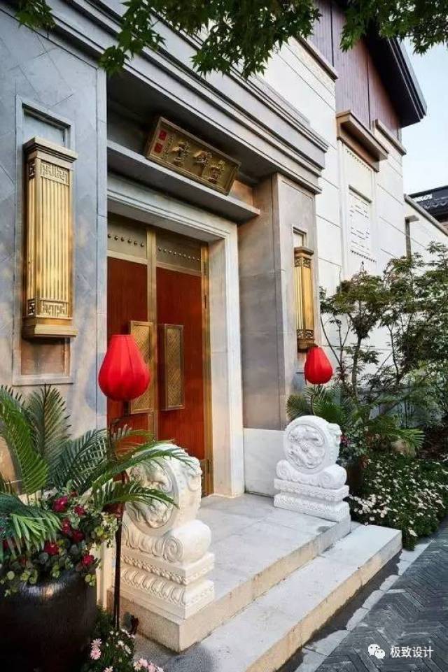 中式庭院大门