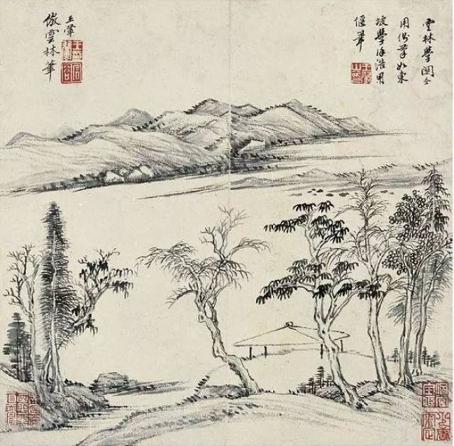 王翚(1632-1717,字石谷,号象文,一号臞樵,乌目山人,耕烟散人,耕烟外