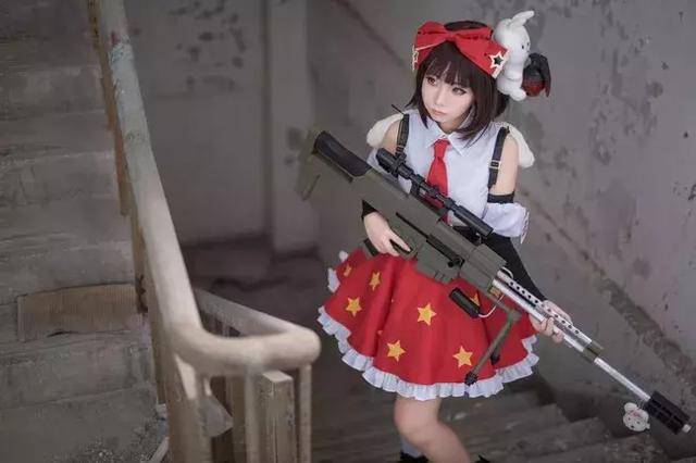 cosplay 超萌美少女 可爱萝莉 cos少女前线 m99