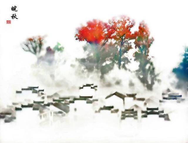 婺源,水墨画般的山村在炊烟袅袅,云雾缭绕中胜似梦中的仙境
