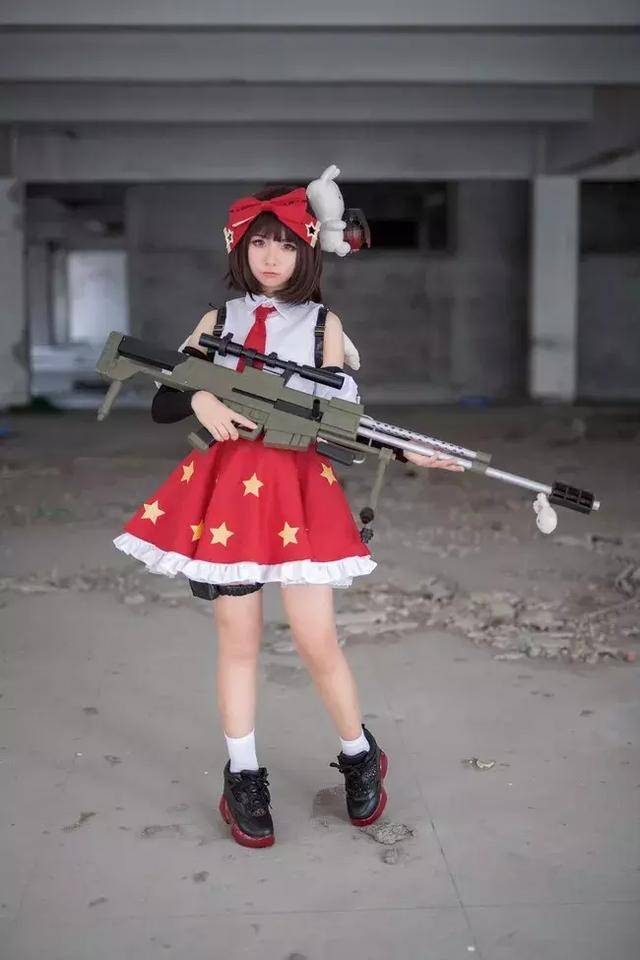 cosplay 超萌美少女 可爱萝莉 cos少女前线 m99