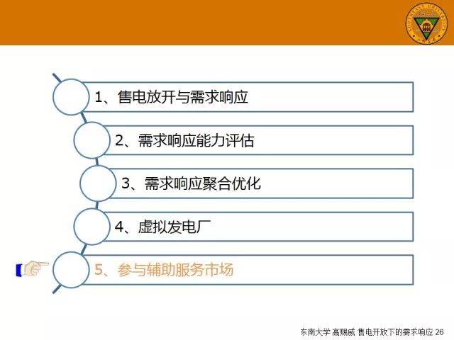 报告分享|高赐威|售电开放下的需求响应及相关应用技术