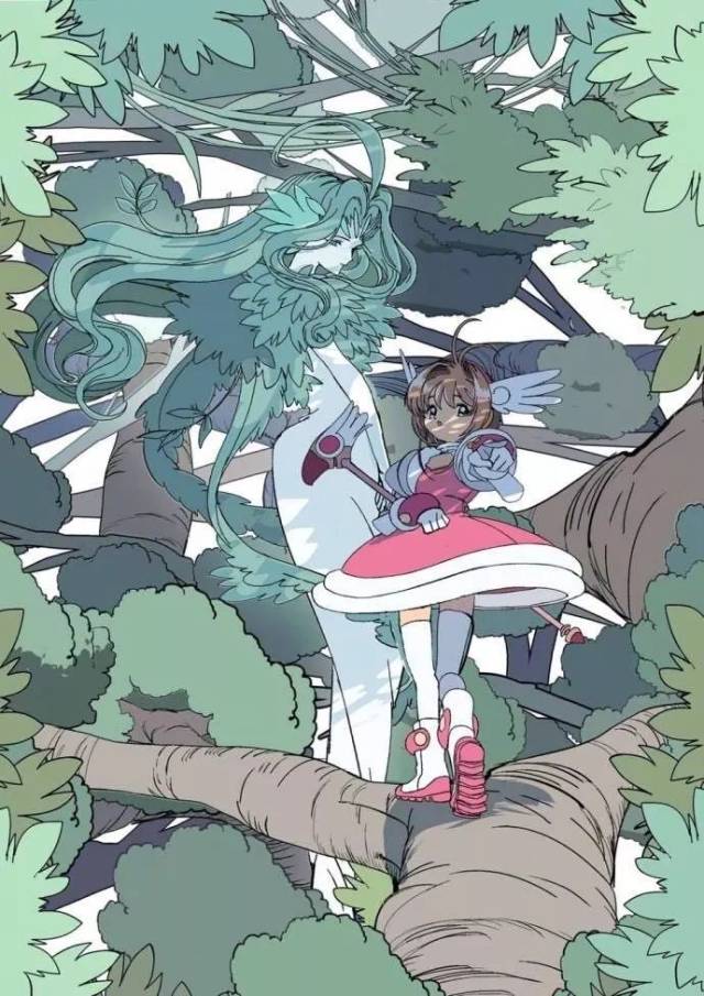 童年女神!百变小樱高清壁纸!