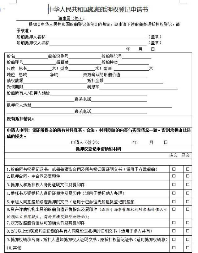 所以,小伙伴们,在船舶所有权取得,转让或设立抵押权时 一定要及时至