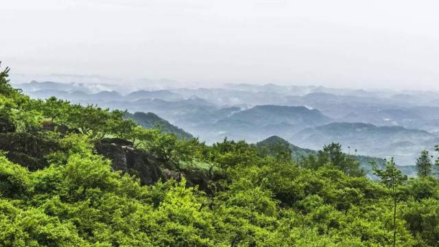 鹤鸣山又称"鹄鸣山",为 中国道教发源地,属道教名山,隶属岷山山脉