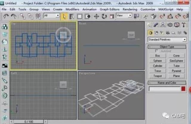 cad图形怎样导入3d软件中