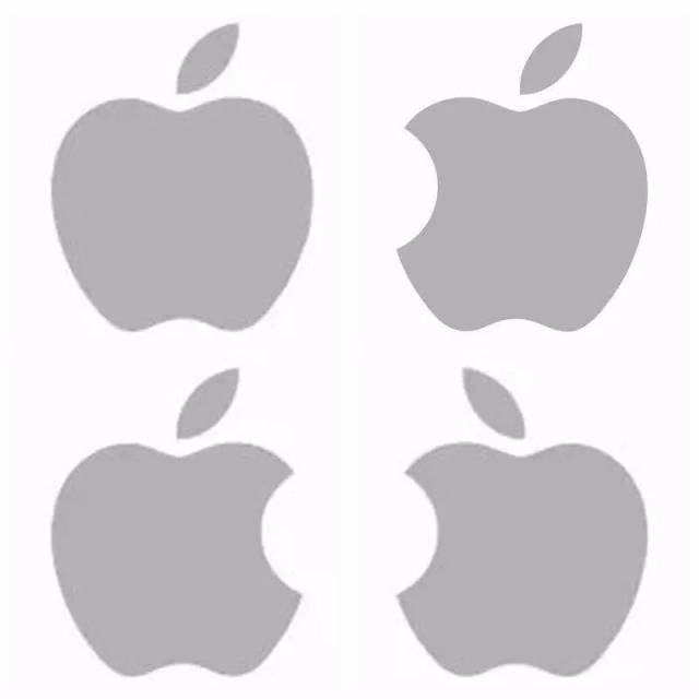 80%的人答错:苹果logo上的咬痕和叶子到底朝左还是朝右?