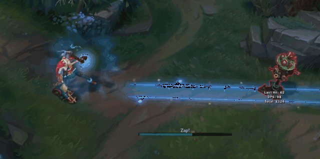 lol:金克斯圣诞节皮肤预览,给