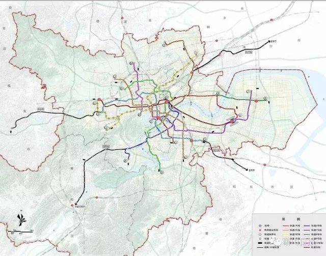 萧山南片有望通第一条地铁,杭州市规划局在公示相关规划(草案)