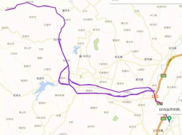 11月19日 浙江省首届最美自驾公路名单出炉 210省道桐庐至义乌公路