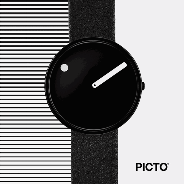 0 1 picto|点线结合设计手表 picto于1984年诞